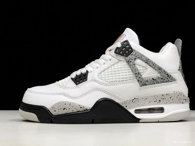 Rep Onekick Cement 840606-192 Jordan White Air 4 (nike) OG 0707